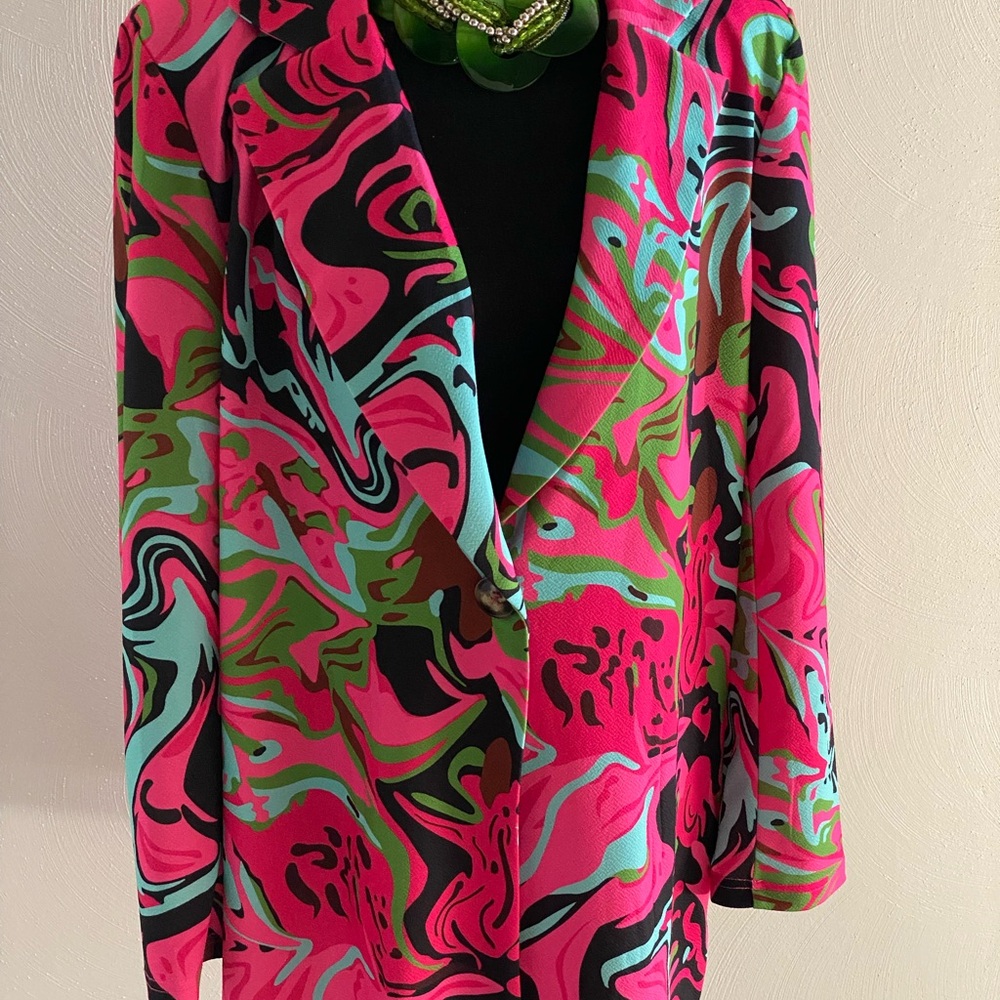 Vibrant Multicolor Women's Jacket
